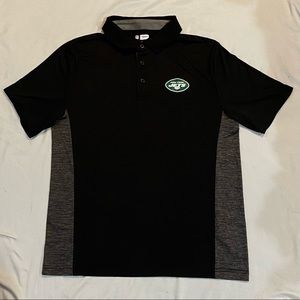 New York Jets NFL Polo Shirt Size Large